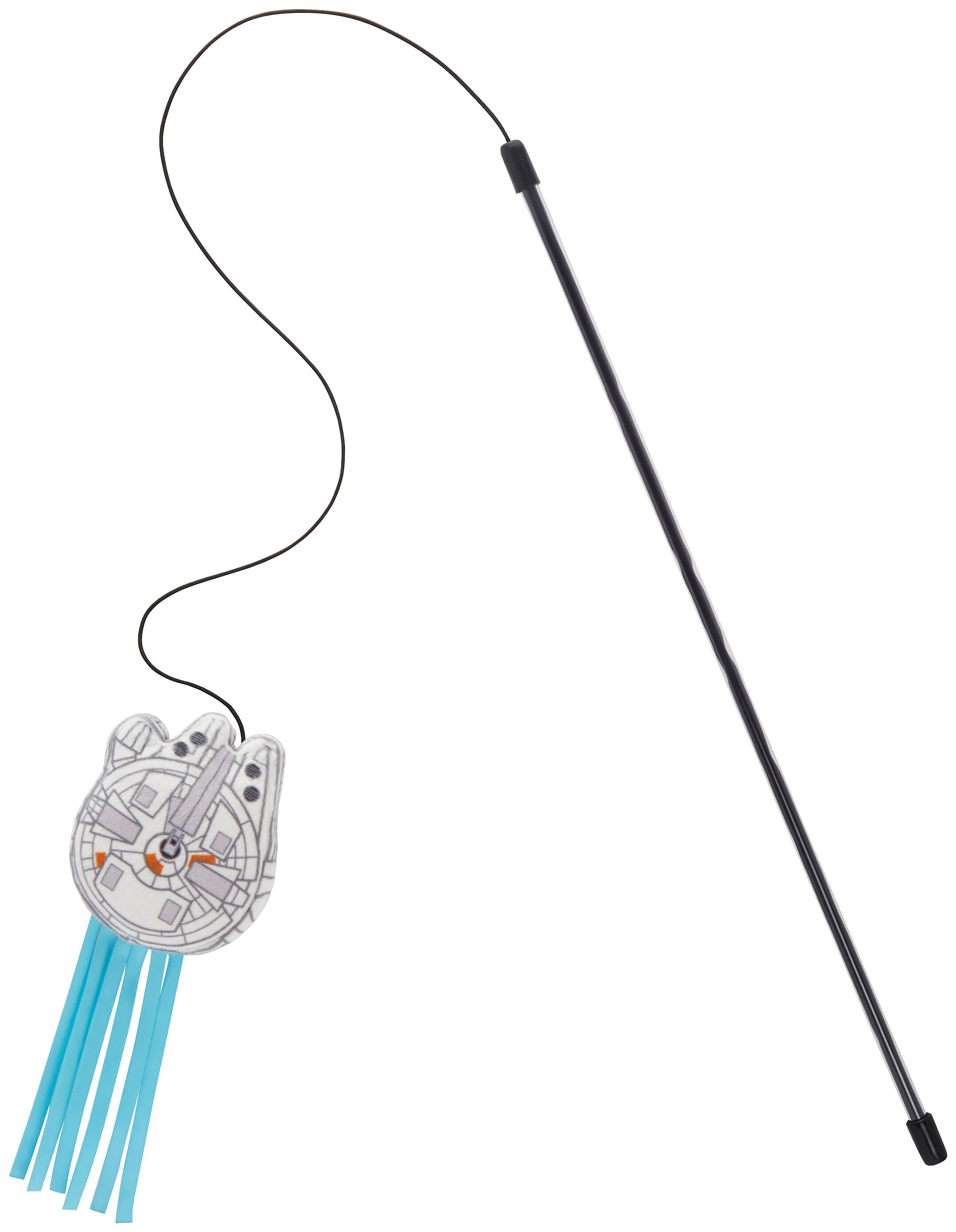 STAR WARS MILLENNIUM FALCON Teaser Cat Toy with Catnip Customer