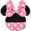 Disney Minnie Mouse Bow Round Plush Squeaky Dog Toy