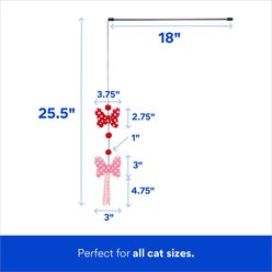 Disney Minnie Mouse Bows Teaser Cat Toy with Catnip slide 2 of 3