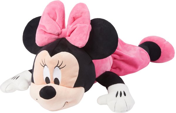 Disney Minnie Mouse Jumbo Plush Squeaky Dog Toy slide 1 of 4