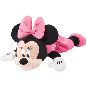 Disney Minnie Mouse Plush Squeaky Dog Toy, Jumbo