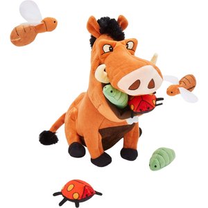 Disney Pumbaa Hide & Seek Puzzle Plush Squeaky Dog Toy