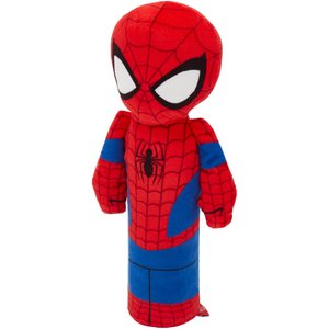 Marvel 's Spider-Man Bottle Plush Squeaky Dog Toy