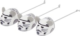 STAR WARS STORMTROOPER Plush Mice Cat Toy with Catnip, 3 count