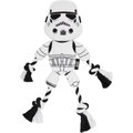 STAR WARS STORMTROOPER Plush with Rope Squeaky Dog Toy