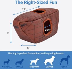 STAR WARS THE MANDALORIAN SANDCRAWLER Hide & Seek Puzzle Plush Squeaky Dog Toy slide 2 of 4