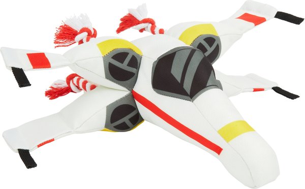 STAR WARS X-WING STARFIGHTER Plush Squeaky Dog Toy slide 1 of 4