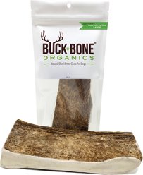 Buck Bone Organics Moose Antler Dog Treats, Large