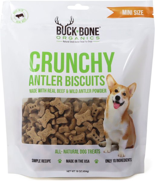 Buck Bone Organics Antler Dog Biscuits