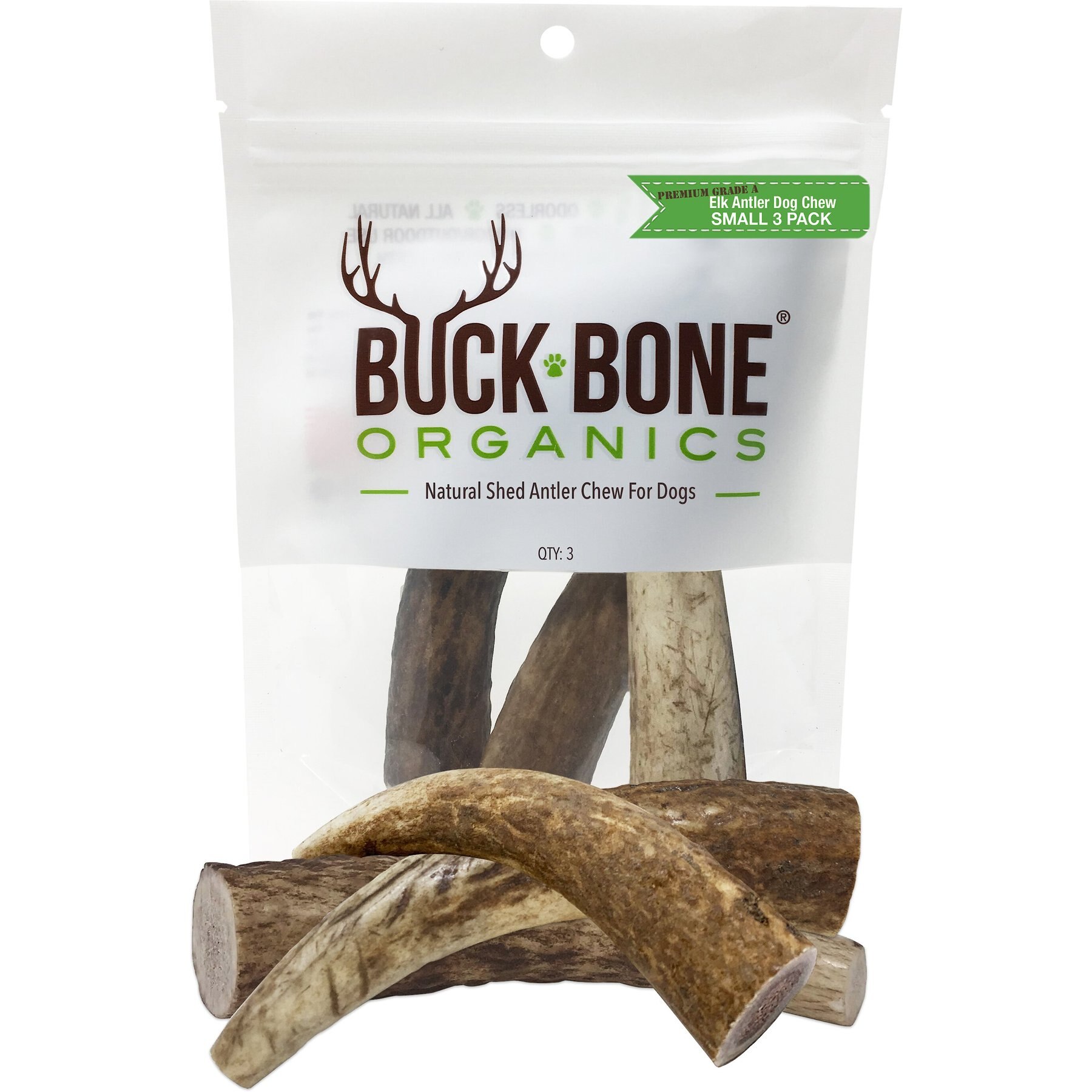 Buck Bone Organics Ground Elk & Deer Antler Powder Supplemental Dog Food Topper