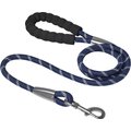Frisco Rope Dog Leash with Padded Handle, Blue, 5-ft long