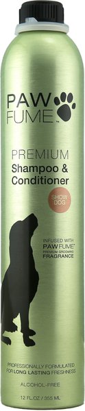 Pawfume Premium ShowDog Shampoo & Conditioner Spray, 12-oz bottle slide 1 of 2