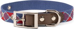 Harry Barker Plaid Polyester Dog Collar, Red, Small: 8 to 14-in neck, 3/4-in wide