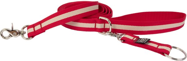 Harry Barker Eton Dog Leash, Red & Tan, 3/4-in, 6-ft slide 1 of 1