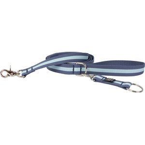 Harry Barker Eton Dog Leash, Blue, 3/4-in, 6-ft