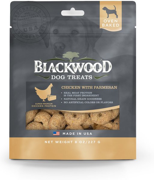 Blackwood Chicken & Parmesan Oven Baked Dog Treats, 8-oz bag slide 1 of 2
