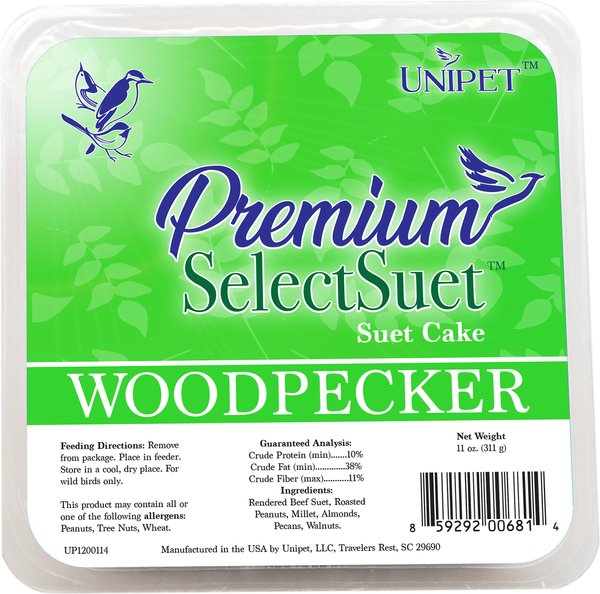 Discontinued PREMIUM SELECTSUET Woodpecker Suet Cake Wild Bird Food
