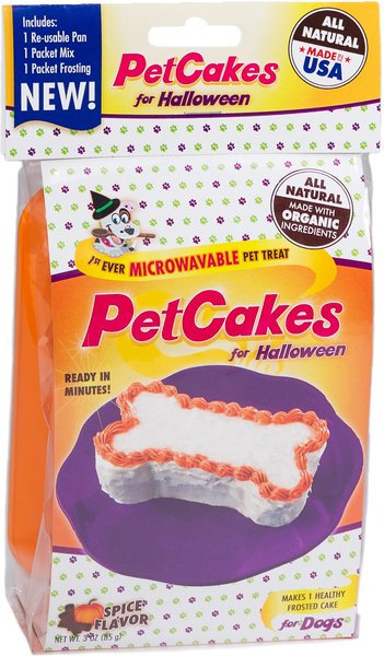 PetCakes Halloween Cake Kit Dog Treats, 5-oz bag slide 1 of 2