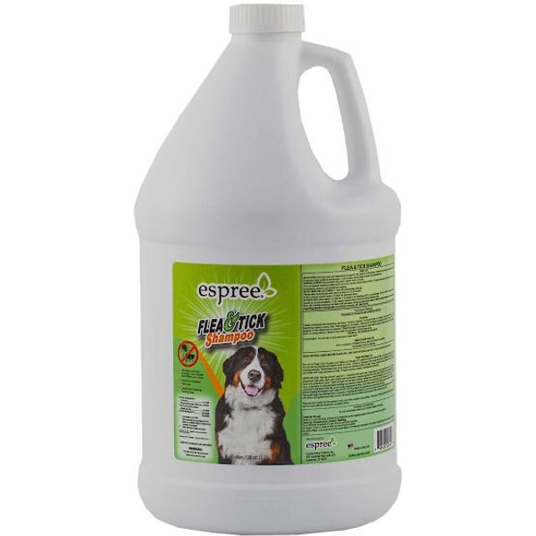 VETERINARY FORMULA CLINICAL CARE Flea & Tick Medicated Shampoo, 1gal