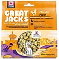 Great Jack's Chicken Freeze-Dried Grain-Free Cat Treats, 3-oz bag