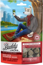 Buddy Jack's Duck with Cranberry Recipe Grain-Free Dog Treats, 2-oz bag
