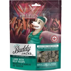 Buddy Jack's Lamb with Kelp Recipe Grain-Free Dog Treats, 14-oz bag