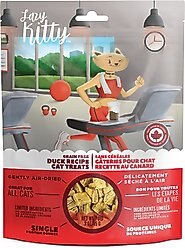Lazy Kitty Duck Recipe Air-Dried Grain-Free Cat Treats, 3-oz bag