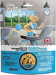 Lazy Kitty Salmon Recipe Air-Dried Grain-Free Cat Treats, 3-oz bag