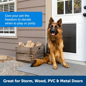 PetSafe Aluminum Extreme Weather Dog & Cat Door, X-Large