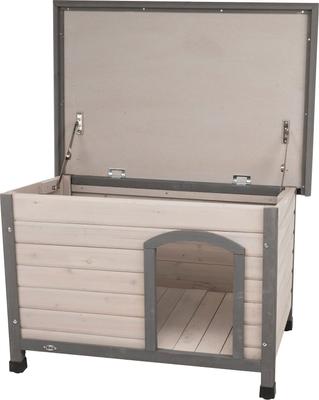 Show full view: TRIXIE Natura Flat Roof Club Dog House, Small/Medium slide 4 of 10