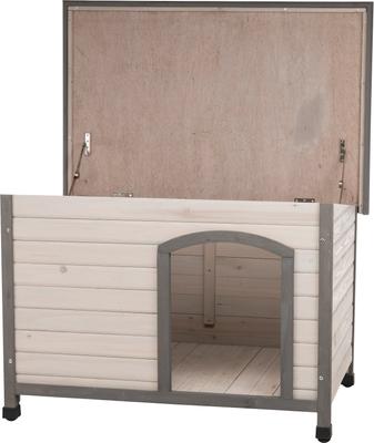Show full view: TRIXIE Natura Flat Roof Club Dog House, Medium/Large slide 4 of 11
