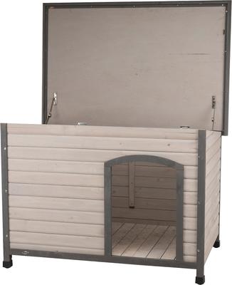 Show full view: TRIXIE Natura Flat Roof Club Dog House, Large slide 4 of 11