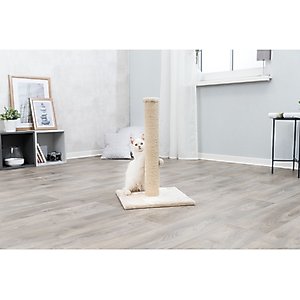 TRIXIE Parla 24.4-in Fleece Cat Scratching Post, Beige