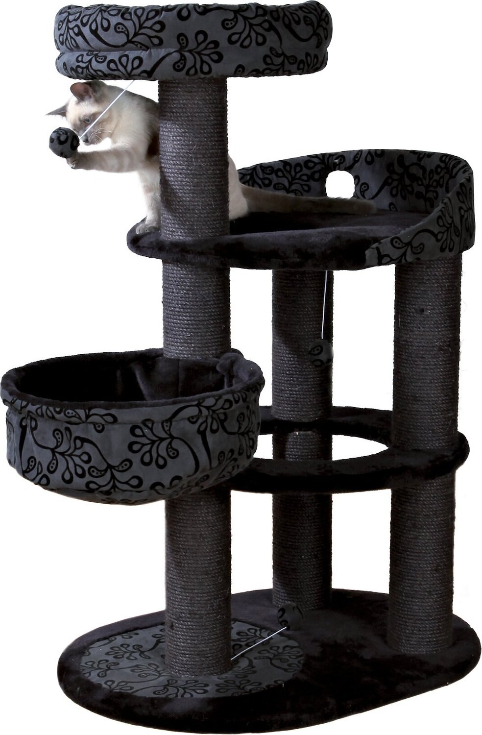 TRIXIE Filippo Plush Tower Cat Scratching Post
