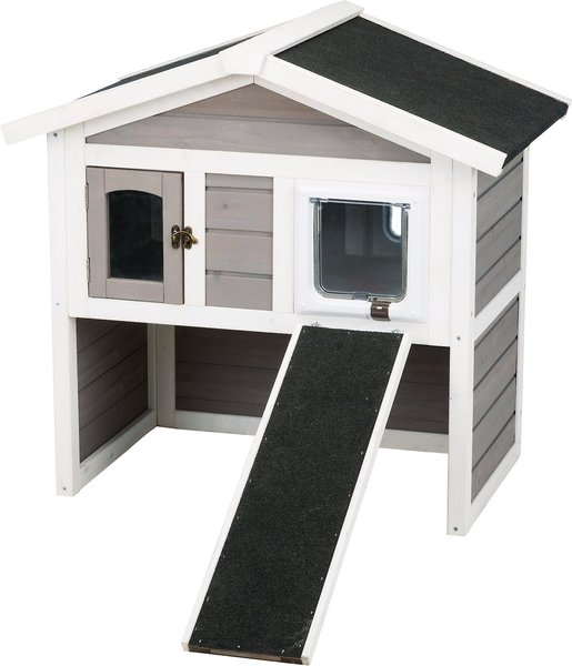 TRIXIE Natura Insulated Cat House with Ramp slide 1 of 8