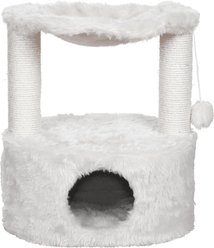 TRIXIE Baza Grande 23.6-in Plush Cat Hammock, Cream