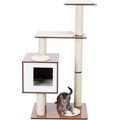 TRIXIE Avoca 48-in Modern Wooden Tower Cat Scratching Post