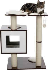 TRIXIE Inola 31-in Modern Wooden Tower Cat Scratching Post slide 2 of 8
