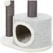TRIXIE Pilar 39.4-in Fleece Tower Cat Scratching Post