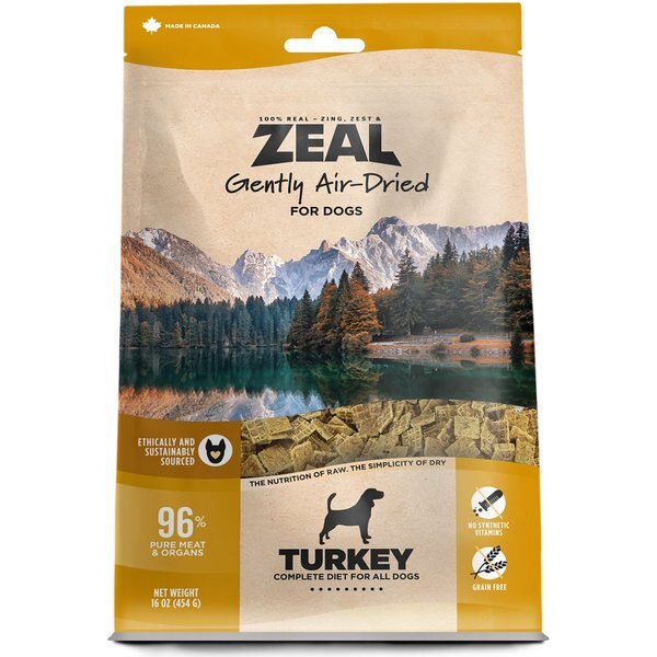 ZEAL CANADA Gently Beef Recipe GrainFree AirDried Dog Food, 1lb bag