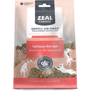 Zeal Canada Gently Salmon Recipe Grain-Free Air-Dried Dog Food, 2.2-lb bag