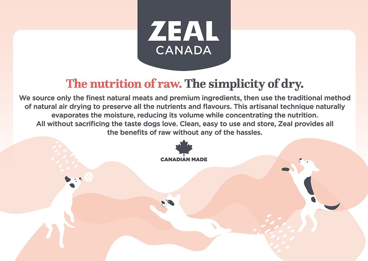 ZEAL CANADA Gently Salmon Recipe GrainFree AirDried Dog Food, 2.2lb