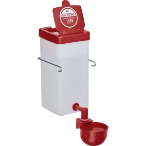 RentACoop Automatic Chicken Waterer, 32-oz bucket