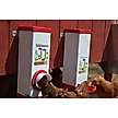 RentACoop Twin Cup Chicken Waterer And Feeder Set - 10lbs/2