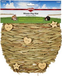 Kaytee Natural Woven Play Mat Small Pet Toy, Large