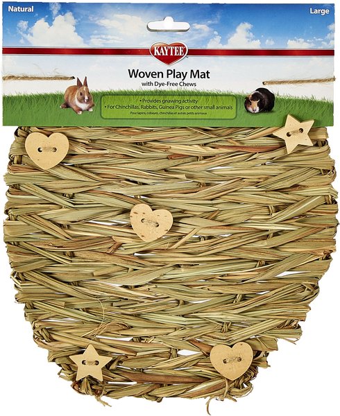 Kaytee Natural Woven Play Mat Small Pet Toy, Large slide 1 of 2