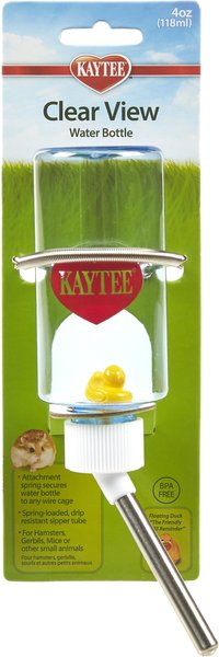 Kaytee Chew-Proof Glass Water Bottle For Small Animals - Feeders Pet Supply