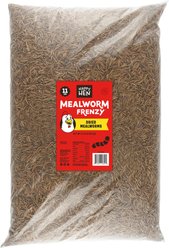 Happy Hen Treats Mealworm Frenzy Poultry Treats, 11-lb bag slide 1 of 3