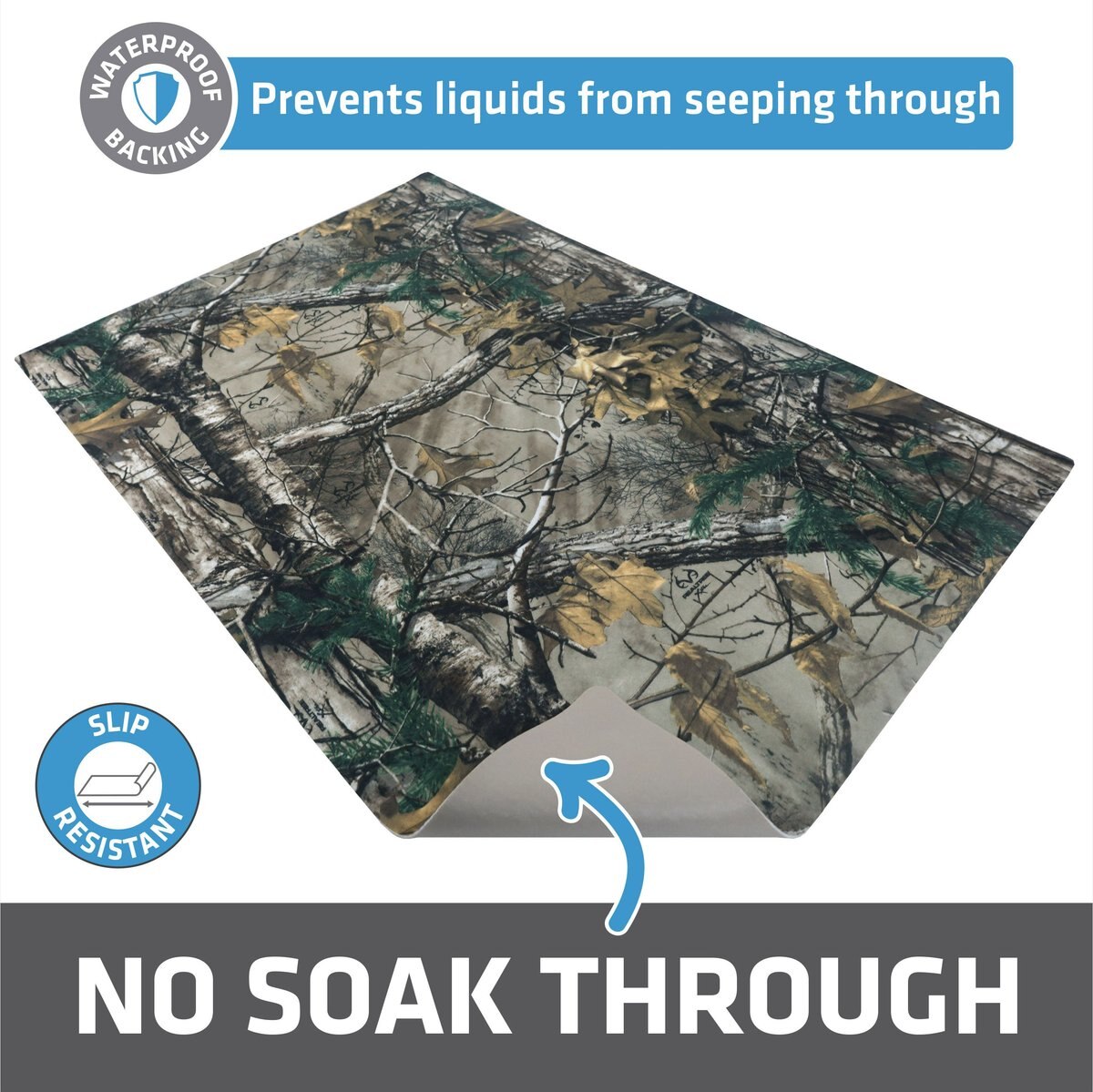 Drymate Dog Crate Mat Training Pee Pad, Realtree, X-Large