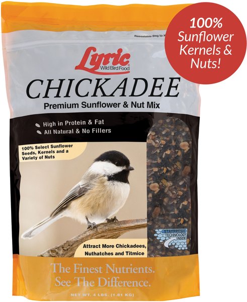 do chickadees like sunflower seeds